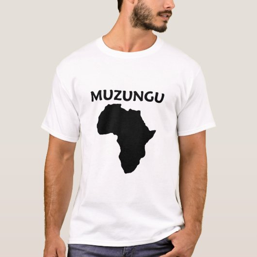 muzungu t-shirt (Voorkant)