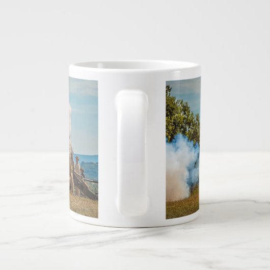 Muzzle Blast! Grote Koffiekop (Achterkant)