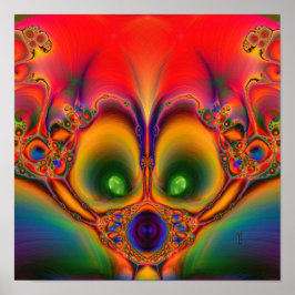 Muzzled (12 x 12 inch) Art Print Poster