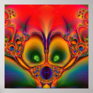 Muzzled (12 x 12 inch) Art Print Poster