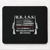 Muzzleloader-Accessoires smokkelen de vlag van de Muismat (Voorkant)