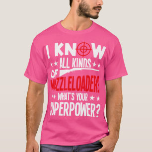 Muzzleloader Rifle Muzzleloading Cleaning Kit Boar T-shirt