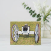 Muzzleloading Cannon Briefkaart (Staand voorkant)