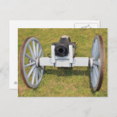 Muzzleloading Cannon Briefkaart (Voorkant / Achterkant)