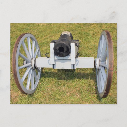 Muzzleloading Cannon Briefkaart (Voorkant)