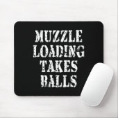 Muzzlloading zwart poeder jacht grappige jager sh muismat (Met muis)