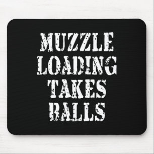 Muzzlloading zwart poeder jacht grappige jager sh muismat
