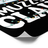 Muzzy Claus Xmas Familie Bijpassende Grappige Oma  Poster (Hoek)