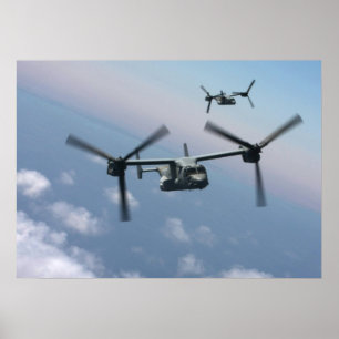 MV-22 Osprey Vliegtuig Poster
