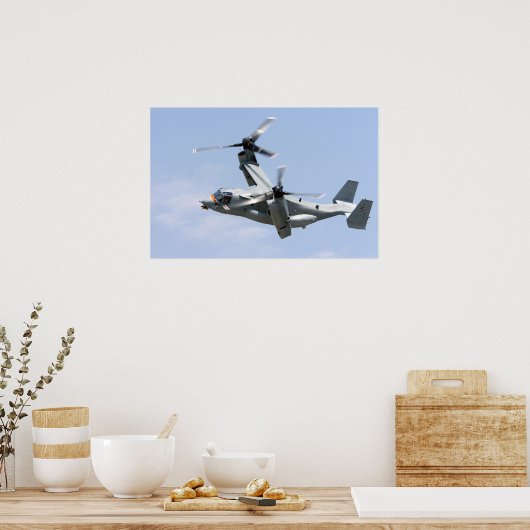 MV-22 Osprey Vliegtuig Poster (Keuken)