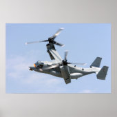 MV-22 Osprey Vliegtuig Poster (Voorkant)