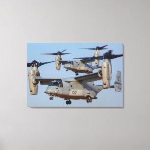MV-22B OSPREY 24x36 Canvas Afdruk