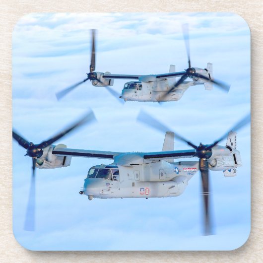 MV-22B OSPREY BIER ONDERZETTER (Voorkant)