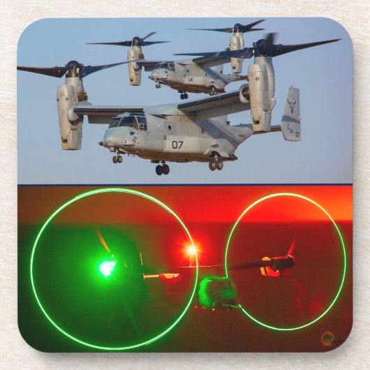 MV-22B OSPREY BIER ONDERZETTER (Voorkant)