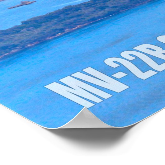 MV-22B OSPREY OVER AUSTRALIË POSTER (Hoek)