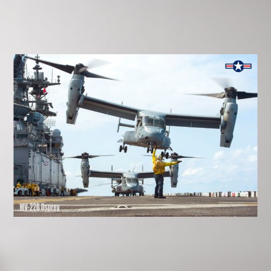 MV-22B OSPREY POSTER (Voorkant)