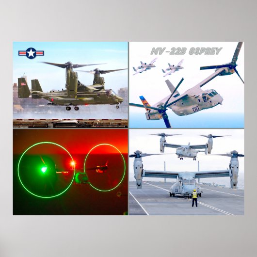 MV-22B OSPREY POSTER (Voorkant)