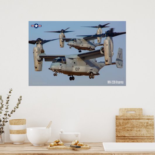 MV-22B OSPREY POSTER (Keuken)