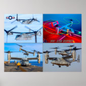 MV-22B OSPREY POSTER (Voorkant)