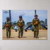 MV-22B OSPREY-SCHEMA POSTER (Voorkant)