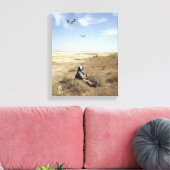 MV-22B Ospreys vliegen boven het Amerikaanse Navy Canvas Afdruk (Insitu (Woonkamer))