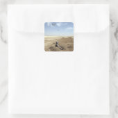 MV-22B Ospreys vliegen boven het Amerikaanse Navy  Vierkante Sticker (Tas)