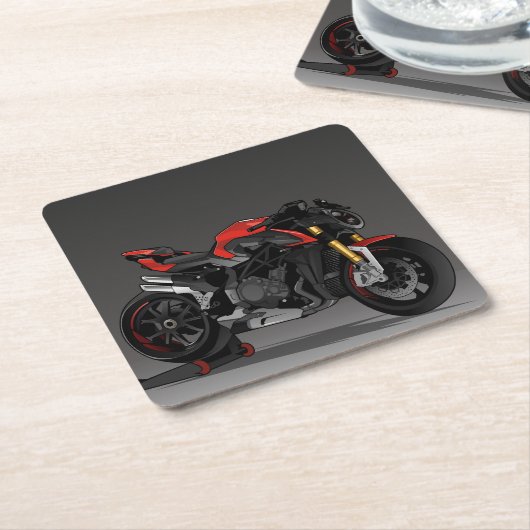 MV Agusta Brutale 1000RR Kartonnen Onderzetters (Schuin)