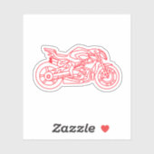 MV Agusta Brutale 1000RR Neon style Sticker (Vel)