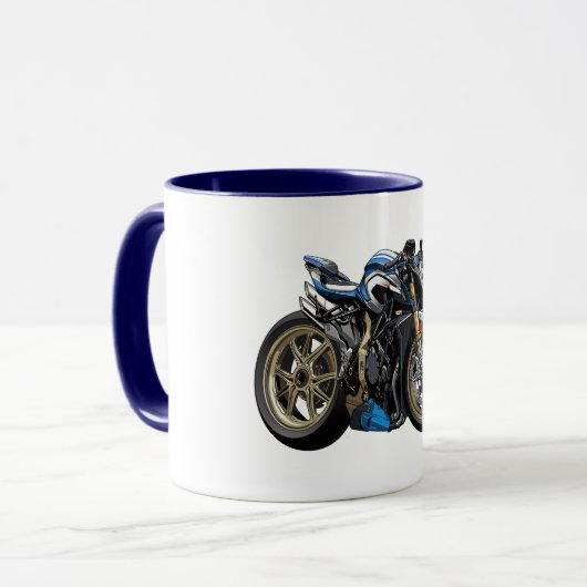 MV Agusta Brutale cute style Mok (Voorkant links)