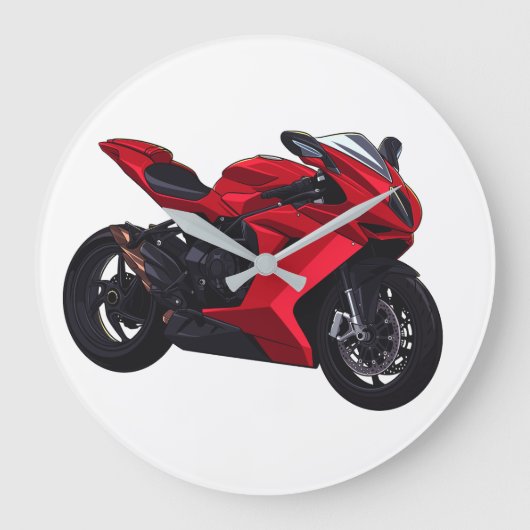 MV Agusta F3 realistic style Grote Klok (Voorkant)