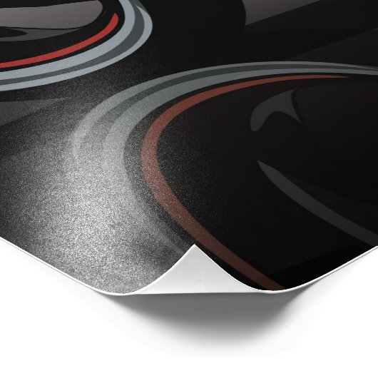 MV Agusta F3 x Suzuki GSX-R Foto Afdruk (Hoek)