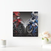 MV Agusta F3 x Suzuki GSX-R Vierkante Klok (Huis)