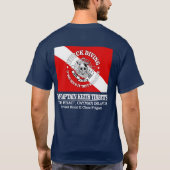 MV Capt Keith Tibbetts (beste wrakken) T-shirt (Achterkant)