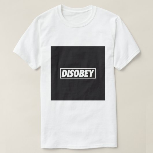 MV DISOBEY T-SHIRT (Design voorkant)