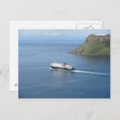 MV Hebriden verlaten Uig Briefkaart (Voorkant / Achterkant)
