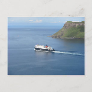 MV Hebriden verlaten Uig Briefkaart