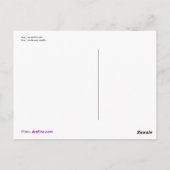 mv het Ontwerp van het Logo - Liefde en Pret - mv Briefkaart (Achterkant)