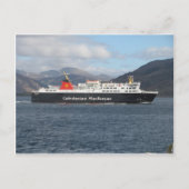 MV ISLE VAN LEWIS MET ULLAPOOL BRIEFKAART (Voorkant)