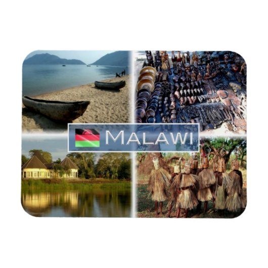 MV Maldiven - Malawi - Magneet (Horizontaal)