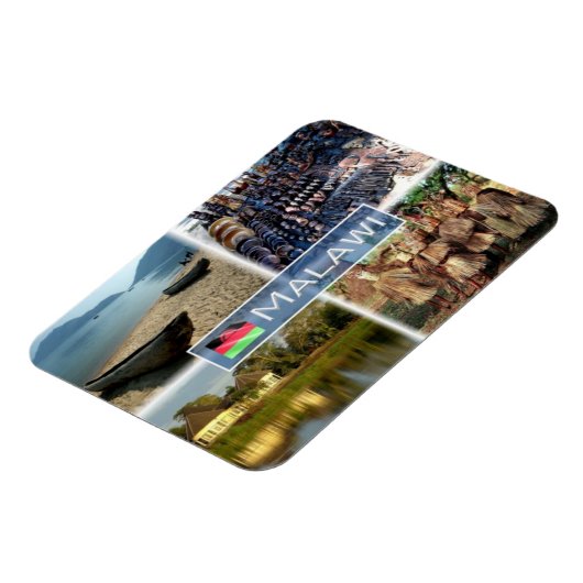 MV Maldiven - Malawi - Magneet (Linkerzijde)