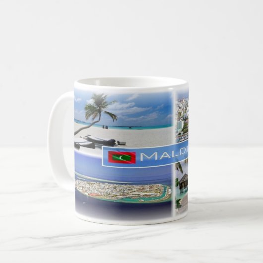 MV Maldiven - Malè - Koffiemok (Voorkant links)