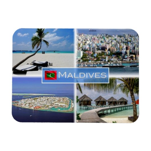 MV Maldiven - Malè - Magneet (Horizontaal)