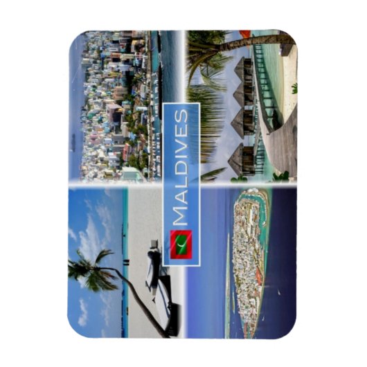MV Maldiven - Malè - Magneet (Verticaal)