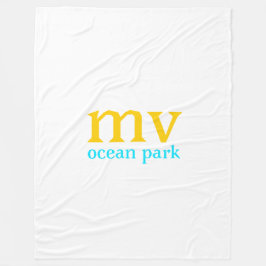 MV Ocean Park Fleece Deken