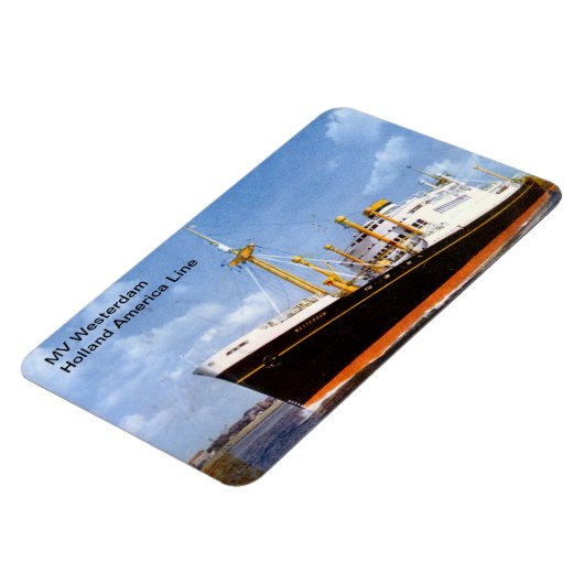 MV Westerdam, Holland Amerika Lijn Magneet (Linkerzijde)