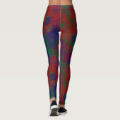 MVB Abstracte Retro Leggings (Achterkant)