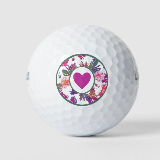 MVB Array of Love Boeket Ontwerp Golfballen (Voorkant)