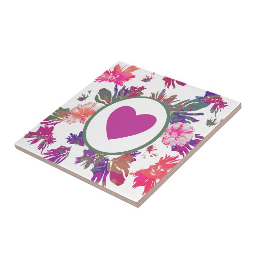MVB Array of Love Bouquet Design Tegeltje (Zijkant)