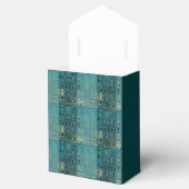 MVB Blauwe Teal- Nepglas Bedankdoosjes (Geopend)