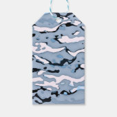 MVB Cameo lichtblauw ontwerp Cadeaulabel (Voorkant)